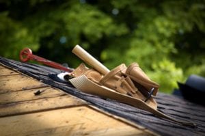 Tool on the roof to repair it - a seller mistake to avoid