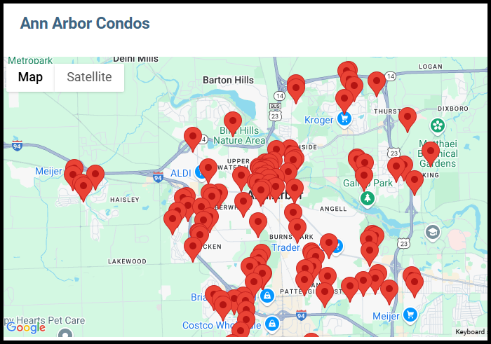 Ann Arbor Condo Hotline Home Page